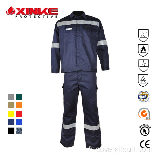 Combinaison ignifuge Arc Flash pour soudeur